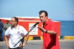 229Ministro El Aissami, cuando anunció la aparición del tercer peñero